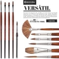 thumbnail image 4 of Escoda Versatil Brush - Pointed Round, Size 18, Short Handle, 4 of 5