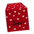 thumbnail image 2 of kurtrusly Valentines Day Table Runner 72 Inch Seasonal Table Runner Choice For Kitchen And Party Decor Tabletop Dresser Style E, 2 of 6
