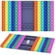 thumbnail image 1 of Big Jumbo Pop Its It Fidget Gigante Mega Push Bubble Popit Poppet Popper Figet Grande Enorme Rainbow Poppit Pop-It Popet Juego Tablero de ajedrez Sensory Figette para niños Adultos Adepaton WMCH-356, 1 of 7