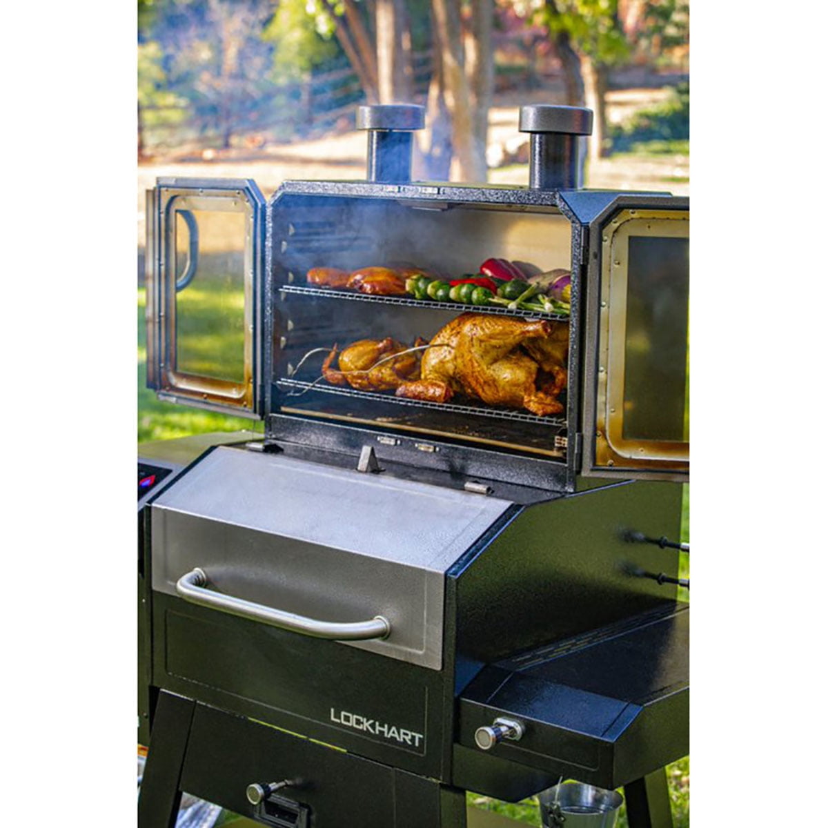 Pit Boss® Platinum Series Lockhart Pellet/Smoker Combo Grill with Wi-Fi® and Bluetooth®