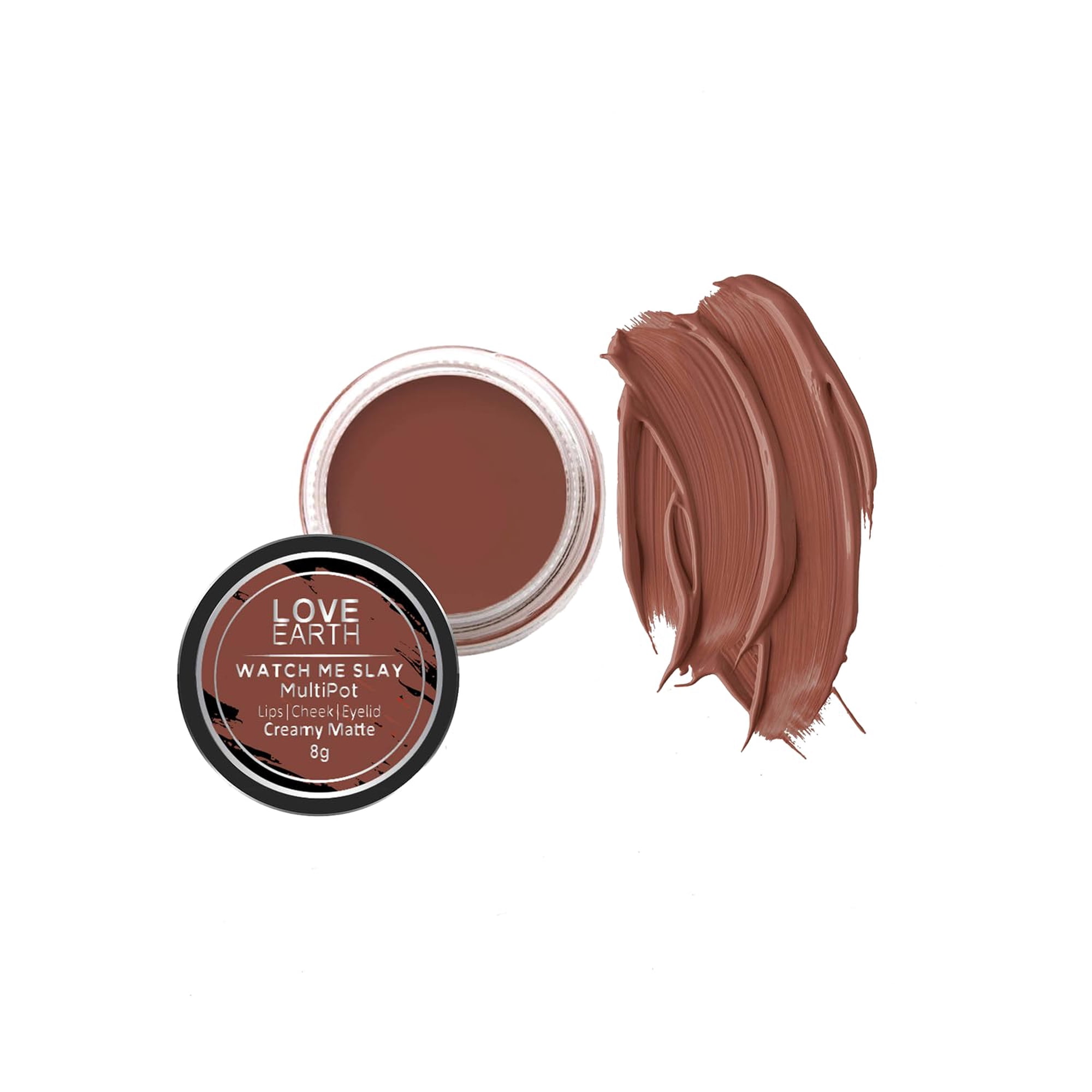 Love Earth Lip Tint & Cheek Tint Multipot-Watch Me Slay - 8 gm