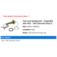 thumbnail image 2 of Fuel Level Sending Unit - Compatible with 1962 - 1965 Chevy Chevy II 1963 1964, 2 of 2