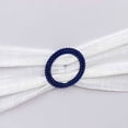 thumbnail image 2 of BalsaCircle 20 Royal Blue 2" Round Chair Sash Buckles Acrylic Rhinestones Party Events Decorations Supplies, 2 of 8