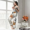 thumbnail image 5 of Sikiie Tropical Leaves Women’s Ultra-Soft Comfy Lounge Pants Sleepwear Comfy Lounge Pants Drawstring Sleep Bottoms with PocketsX-Large, 5 of 6