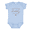 Light Blue, variant on Baby Onesie Hub Best Daddy in the World Baby Bodysuit, Cute Father’s Day Infant Onesie Gift