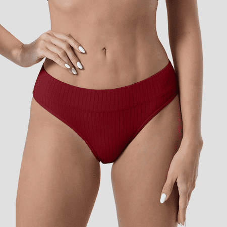 Fulorrnie Underwear for Women Plus Size Seamless Comfort Briefs Panties High Waist Moisture Wicking Elastic Breathable Panty    10-12