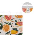 thumbnail image 5 of Yayeee Shower Curtain with Hooks 72"x72" Waterproof Fabric Bathroom Hanging Decor, Orange Slices, 5 of 5