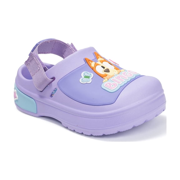 Bluey and Bingo Toddler and Little Kids Adjustable Strap Clogs
