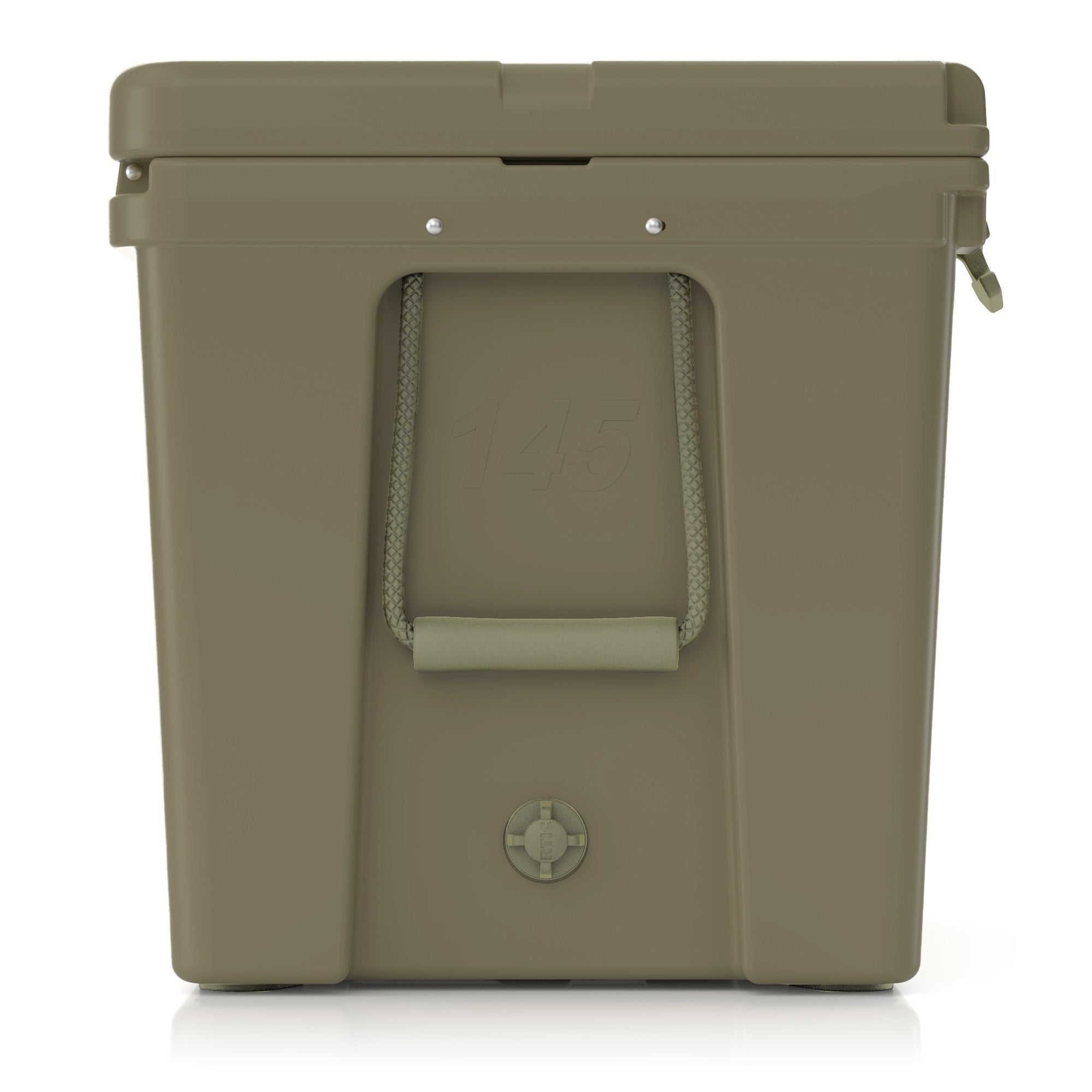 RTIC 145 QT Ultra-Tough Rotomolded Hard-Sided Ice Chest Cooler, Olive, Fits 195 Cans