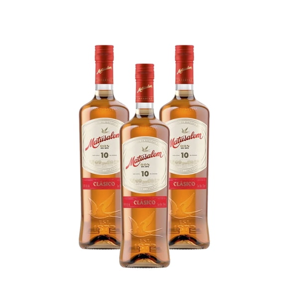 Pack De 3 Ron Matusalem Clasico 750Ml