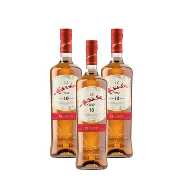 Pack De 3 Ron Matusalem Clasico 750Ml