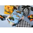 thumbnail image 4 of Monster Truck Birthday Wrapping Paper for Boys Kids - 6 Large Sheets Racing Wrapping Paper, 39.4 x 27.6 Per Sheet (Monster Truck Birthday), 4 of 12
