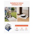 thumbnail image 3 of Door Threshold Ramp 4 Inch Rise - Aluminum Alloy 800lbs Capacity - Wheelchair Scooter Walker Bike Access Ramp for Home & Entryways, 3 of 9
