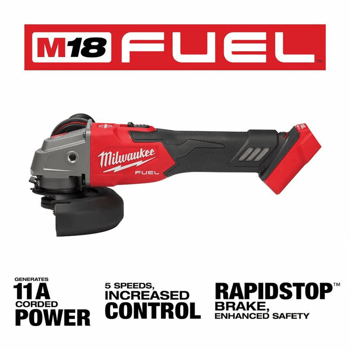 みるず Milwaukee M18 FUEL Angle Grinder - 4-1/2