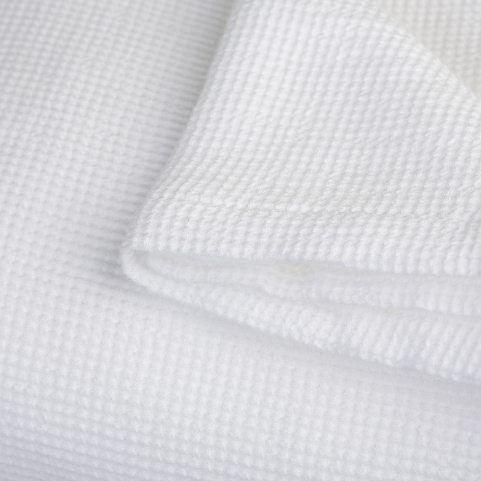 Better Homes & Gardens White Cotton Waffle Bed Blanket, Full/Queen