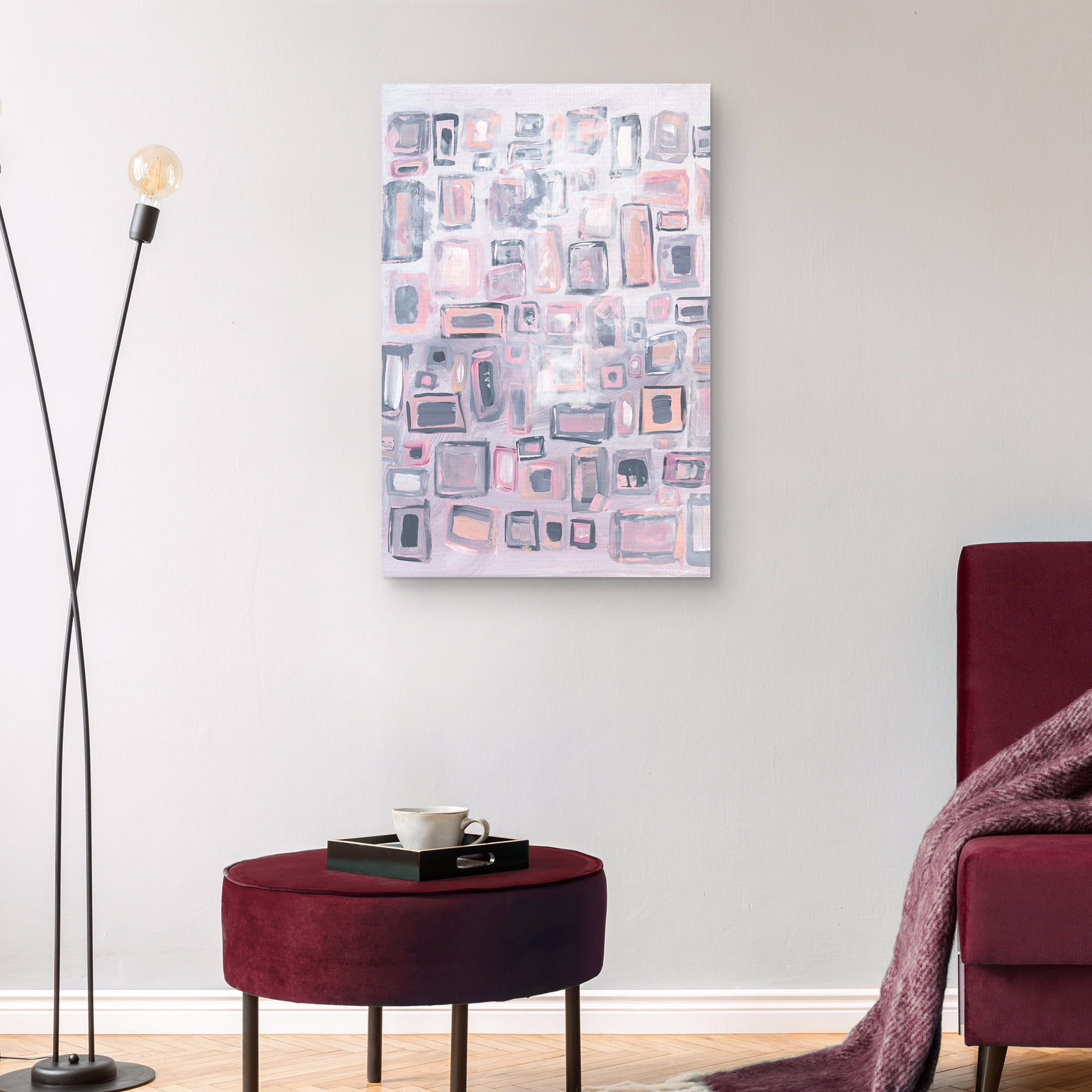 Super Squares by Willowbrook Fine Art Canvas Art Print