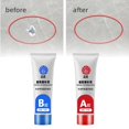 thumbnail image 2 of maskred Convenient 2x Tile Repair Agent for Shower and Kitchen Ceramic Repair Paste Gray White 50ml 1Set, 2 of 6