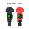 MIXFEER Unique Cool Skull Clip-On Tuner LCD Display for Guitar Chromatic Bass Ukulele Violin
