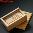 thumbnail image 4 of New Wooden Creative USB Flash Drive 64GB Free Custom Logo Pendrive 32GB Photography Memory Stick 16GB U Disk Wedding Gift 8GB, 4 of 4