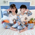 thumbnail image 1 of Pijamas Kawaii Sanrio Hello Kitty Cinnamoroll Kuromi para niños y niñas, ropa de dormir de Anime, traje de Casa de dibujos animados, regalos de primavera y verano, 1 of 4