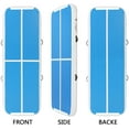 thumbnail image 6 of Fbsport White&Blue 13ft/4m*1m*0.1m air Track mat Inflatable Gymnastics airtrack with Electric Air Pump for Practice Gymnastics, Yoga,Kid Safty mat,Tumbling,Parkour, Home Floor, 6 of 11