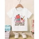 thumbnail image 1 of Girls' School-Themed T-Shirt - Pastel Pink Teaching is Heart Work Graphic Tee, Soft Stretchy Cotton Top- Back to School outfits - Machine Washable, Comfortable Fit, Cute Kids Shirt, Breathable Fabric, 1 of 6