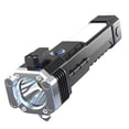 thumbnail image 1 of Portable Flashlight Multifunctional Work Power Bank Emergencies Safety Hammer Waterproof with Sidelight 4 Modes for Car Outdoor Camping Hiking Adventure Inspection, 1 of 7