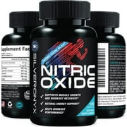 Extra Strength Nitric Oxide Supplement 3X Strength L Arginine, Citrulline Malate, AAKG, Beta Alanine - Premium Muscle Supporting Nitric Booster - Natural Energy & Heart Health Support - 120 Capsules