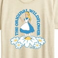 thumbnail image 3 of Alice in Wonderland - The Original Wildflower - Women's Short Sleeve Graphic T-Shirt, 3 of 5