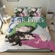 thumbnail image 1 of Mirar atrás Conjunto de sábanas temático, trío de piezas, cómodo y amigable con la piel, diseño único, regalo de decoración para el hogar para familiares, amigos y fans,140cm *210cm, 1 of 6