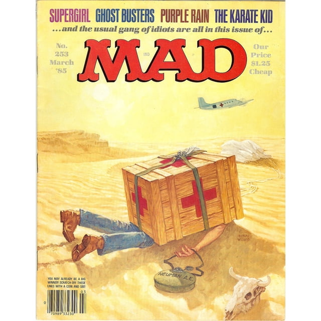 MAD Magazine No 253 Mars 1985