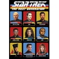 thumbnail image 2 of Men's Star Trek: The Next Generation Starfleet Crew Portraits Playing Cards Frame  Sweatshirt Black Small, 2 of 4