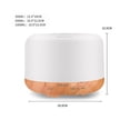 thumbnail image 4 of Diffuseur Ultrasonique Électrique 1000ml Brume Led Diffuseur d'Huile Humidificateur, 4 of 5