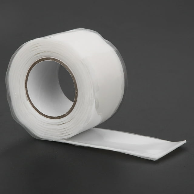 Home Pipe Waterproof Tape Strong Stickiness PVC PPR Pipes Repairing Supplies 1 Meter Length White/Red