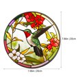 thumbnail image 2 of Decoración de puerta delantera, letrero de colibrí acrílico, colgante, decoración colgante de porche, 2 of 7