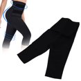 thumbnail image 4 of Pantalones de yoga Fitness Deportes Recuperación posparto Secado rápido Mujeres Séptimo pantalonesXXL, 4 of 8
