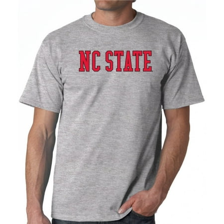 - J2 Sport NC State Wolfpack NCAA Block Unisex Grey T-shirt