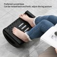 thumbnail image 3 of Rocking Foot Stool With Roller Message For Office Desk, Relieve Fatigue, Improve Work Efficiency, Durable Material, Versatile Use, Compact And Portable, 3 of 8