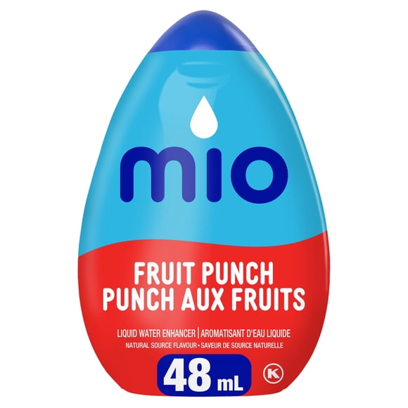 mio Fruit Punch Liquid Water Enhancer, 48 mL Bottle