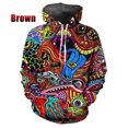 thumbnail image 3 of Nuevas sudaderas con capucha con tapiz psicodélico, patrón retro, hippie, mandala, tapiz bohemio, étnico, abstracto, intrincado, sudaderas con capucha, 3 of 5