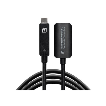 UPC: 0818307012967 | Tether Tools TetherBoost Pro USB-C Core Controller Extension Cable (Black)