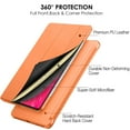 thumbnail image 6 of DuraSafe Cases iPad PRO 12.9 Inch 4th 5th 6th Gen [ Pro 12.9 4 5 6 Gen ] MY2H2LL/A MXAT2LL/A MXAV2LL/A MXAX2LL/A MY2J2LL/A MXAU2LL/A MXAW2LL/A MXAY2LL/A Slim Auto Sleep / Wake PC Cover - Orange, 6 of 7