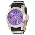 thumbnail image 4 of Invicta Men's 10512 I Force Purple Dial Black Leather Strap Dive Stainless Steel Watch, 4 of 4