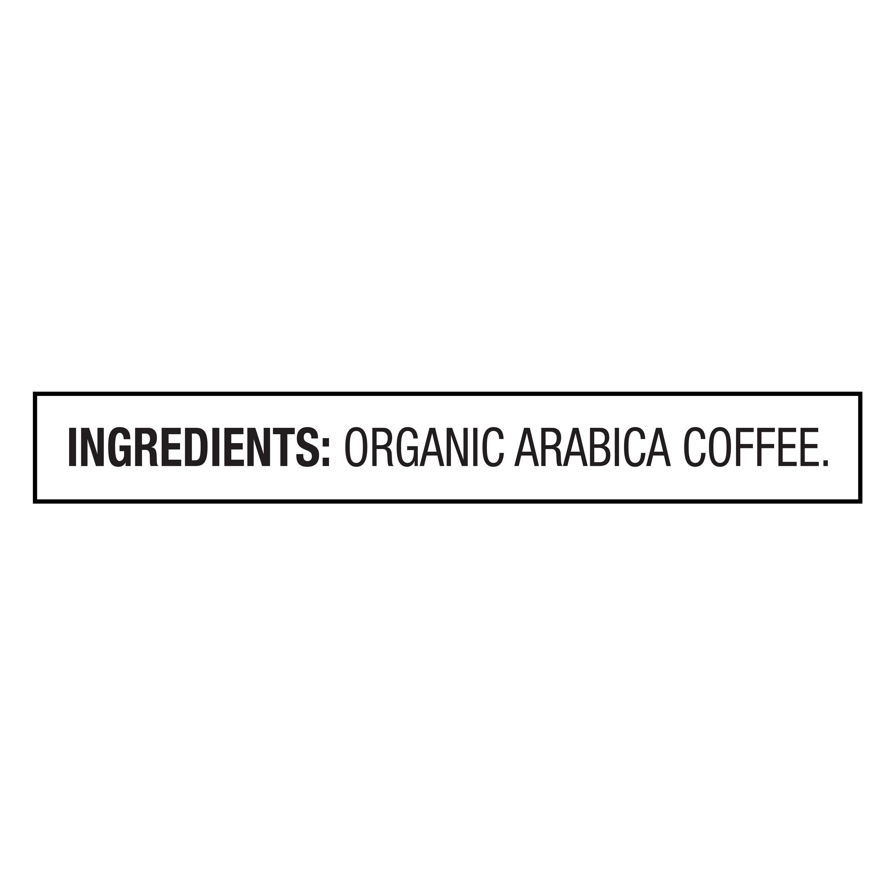 Great Value Organic Guatemalan Medium Roast Ground Coffee, 12 Oz, Bag