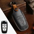 thumbnail image 1 of Car Key Fob Cover Case Protector For Ford Focus Mondeo Edge Car Key Case Fob Cover Leather Crazy Horse, 1 of 24