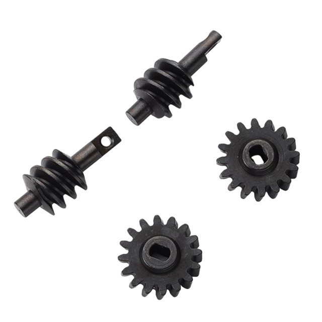 Ounissouiy 4 Uds 1/24 engranaje RC pieza de actualización engranaje de acero endurecido Rc para Axial SCX24 RC pieza de coche RC accesorios de Kits de construcción modelo