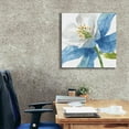 thumbnail image 3 of Epic Graffiti 'Blue And Green Garden VI' by Lisa Audit, Canvas Wall Art, 26"x26", 3 of 8