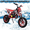 06 (Red), variant on Floseru 49cc Kids Dirt Bike, Dirt Bikes for Kids and Adluts, 2-Stroke Mini Bike for Children Pocket Motorbike with Front Rear Disc Brakes,Gas Power Off Road Trail Motorcycle