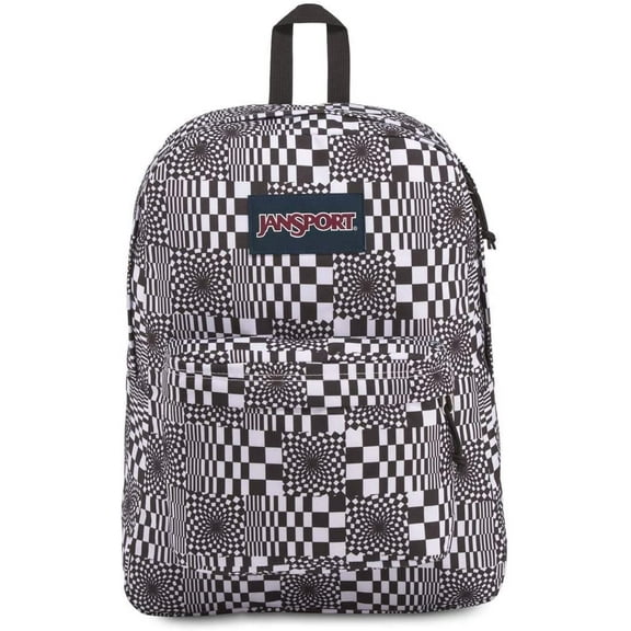 JanSport SuperBreak Distorted Checkerboard