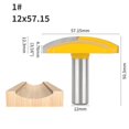 thumbnail image 2 of 1PCS-Round Bottom Bit, Woodworking Router Bit,solid Carbide End Mill,wood Milling Cutter,Wood Tool ,Great Multi-Purpose Application, 2 of 3